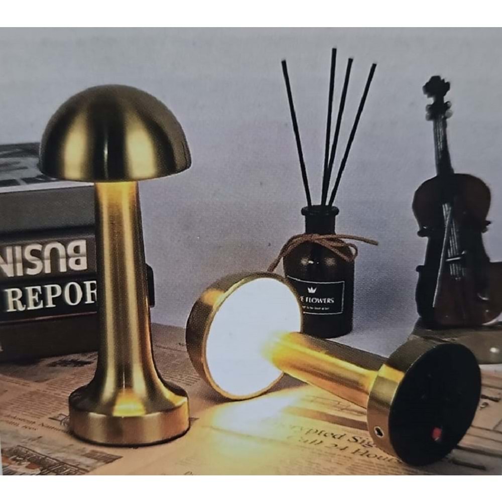 Krd Chiesa Mantar Led Dokunmatik Lamba 6948