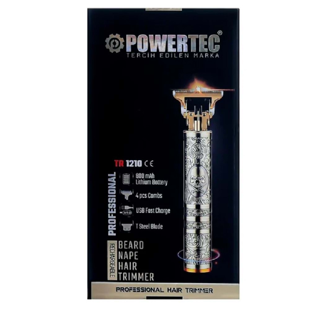 Powertec TR-1210 Lazer-Epilasyon Öncesi Tüm Vücut Tıraş Makinesi