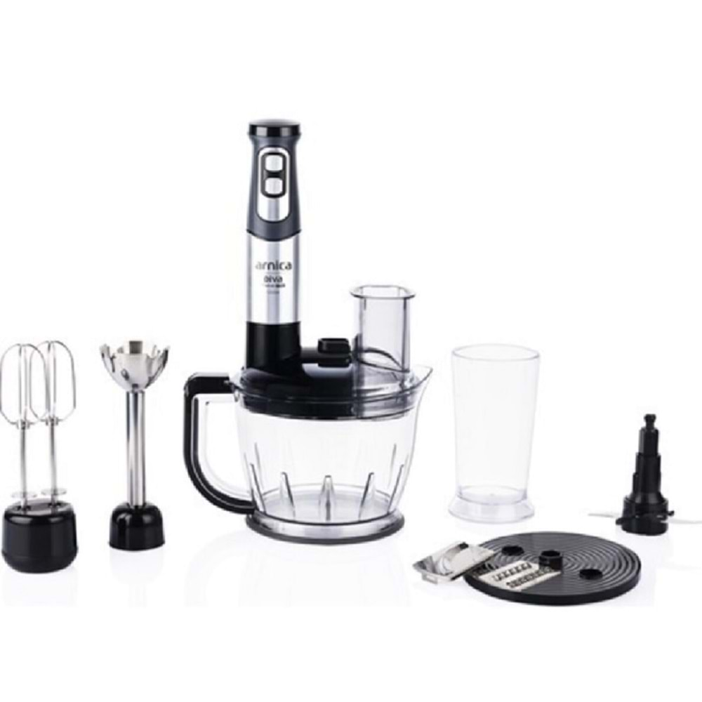 Arnica Diva Trend Pro Blender Seti Gümüş Gh21801