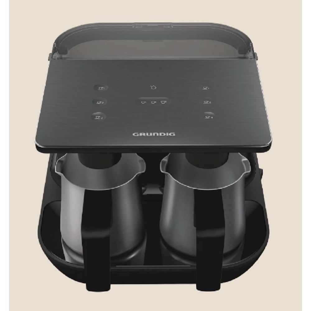 Grundig Tcm 7061 İki Cezveli Türk Kahve Makinesi