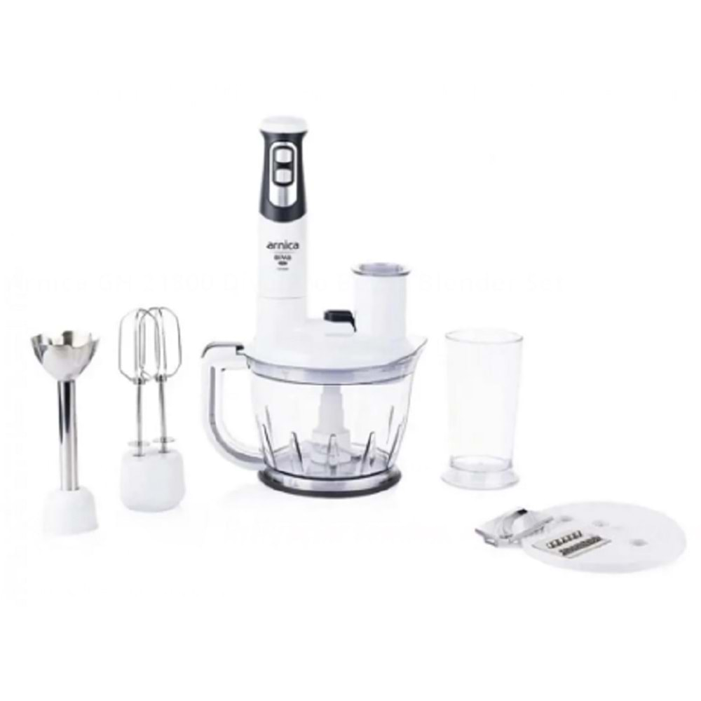 Arnica Diva Trend Pro Blender Seti Beyaz Gh21800