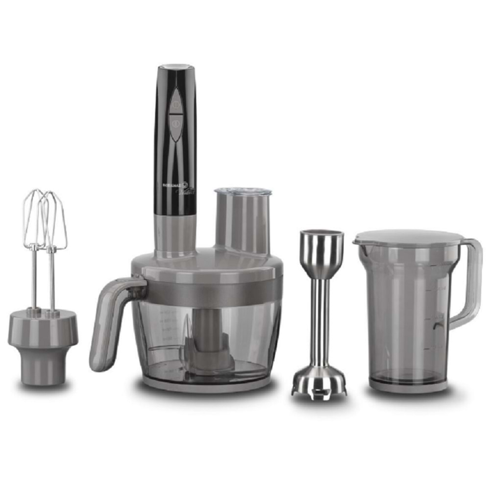 Korkmaz A455 Vertex Multi Blender Set Siyah