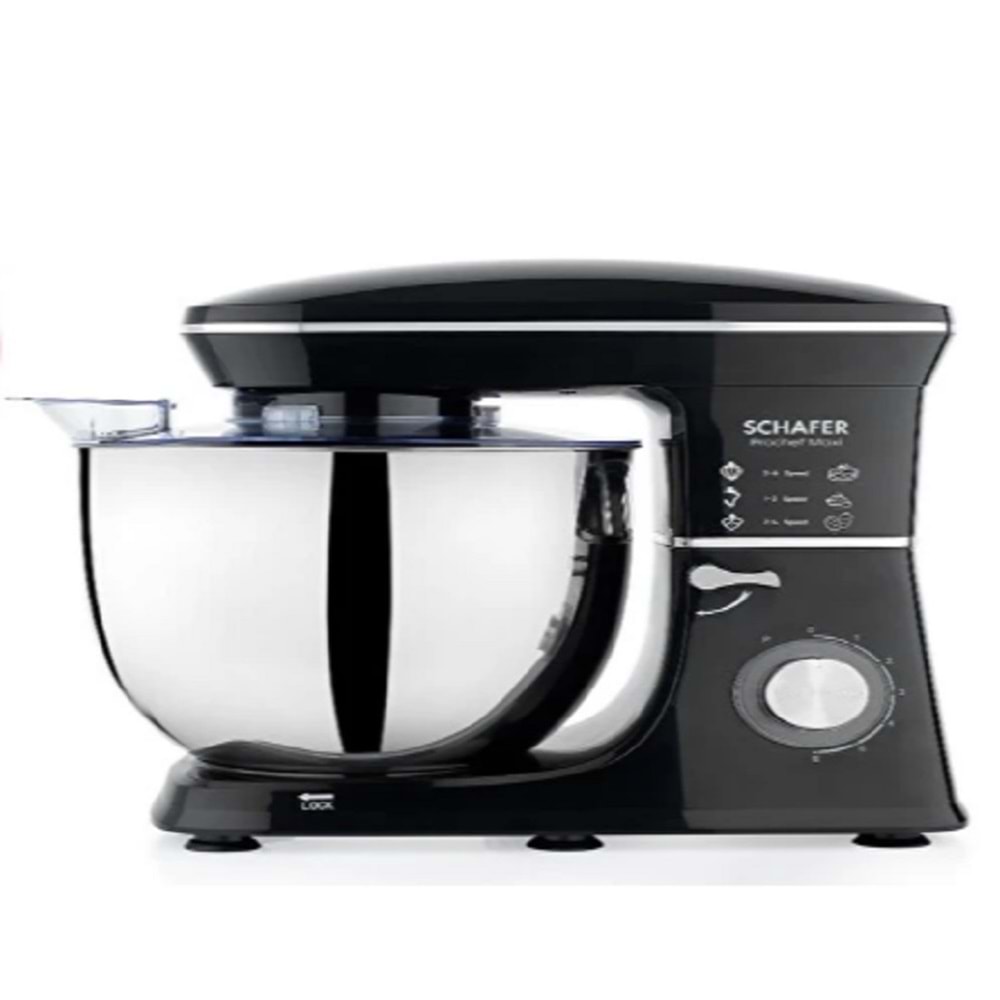 Schafer Prochef Maksi Stand Mixer 10LT Siyah 25014-SIY01