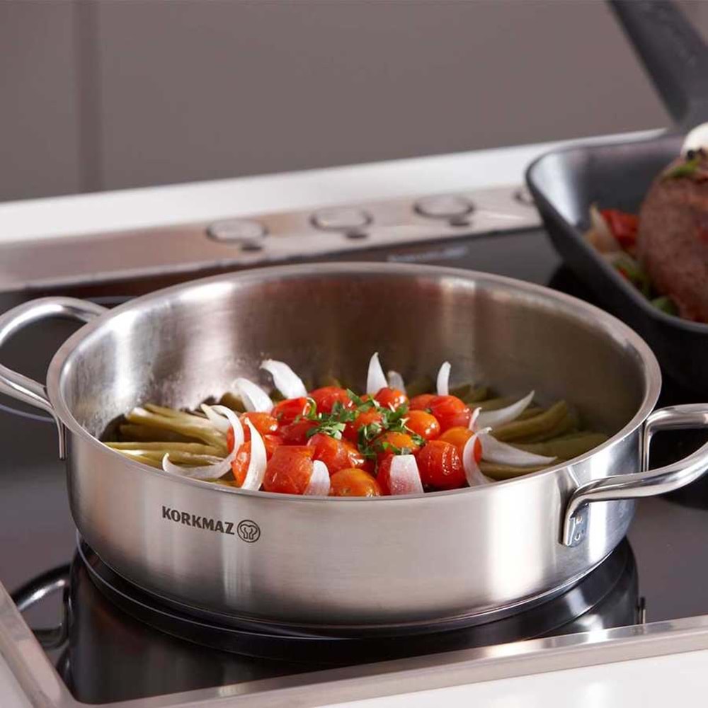 Korkmaz A1658 Perla Tencere 24X6,5 3Lt
