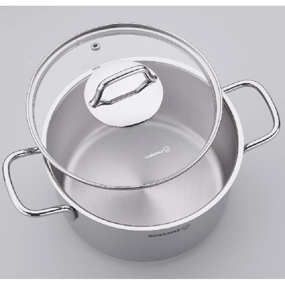 Korkmaz Perla 3 lü Tencere Seti A1650