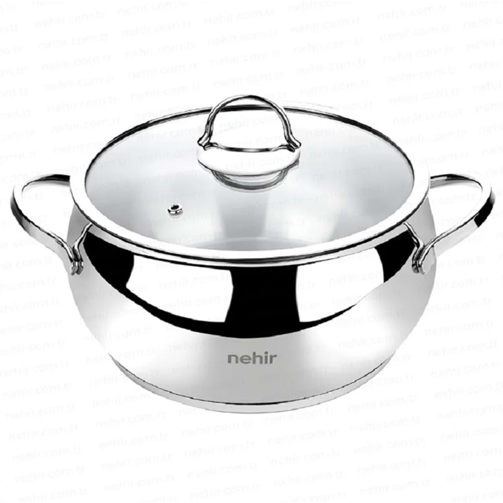 Nehir Silver Lüks 8 Parça Paslanmaz Çelik Tencere Seti 29032