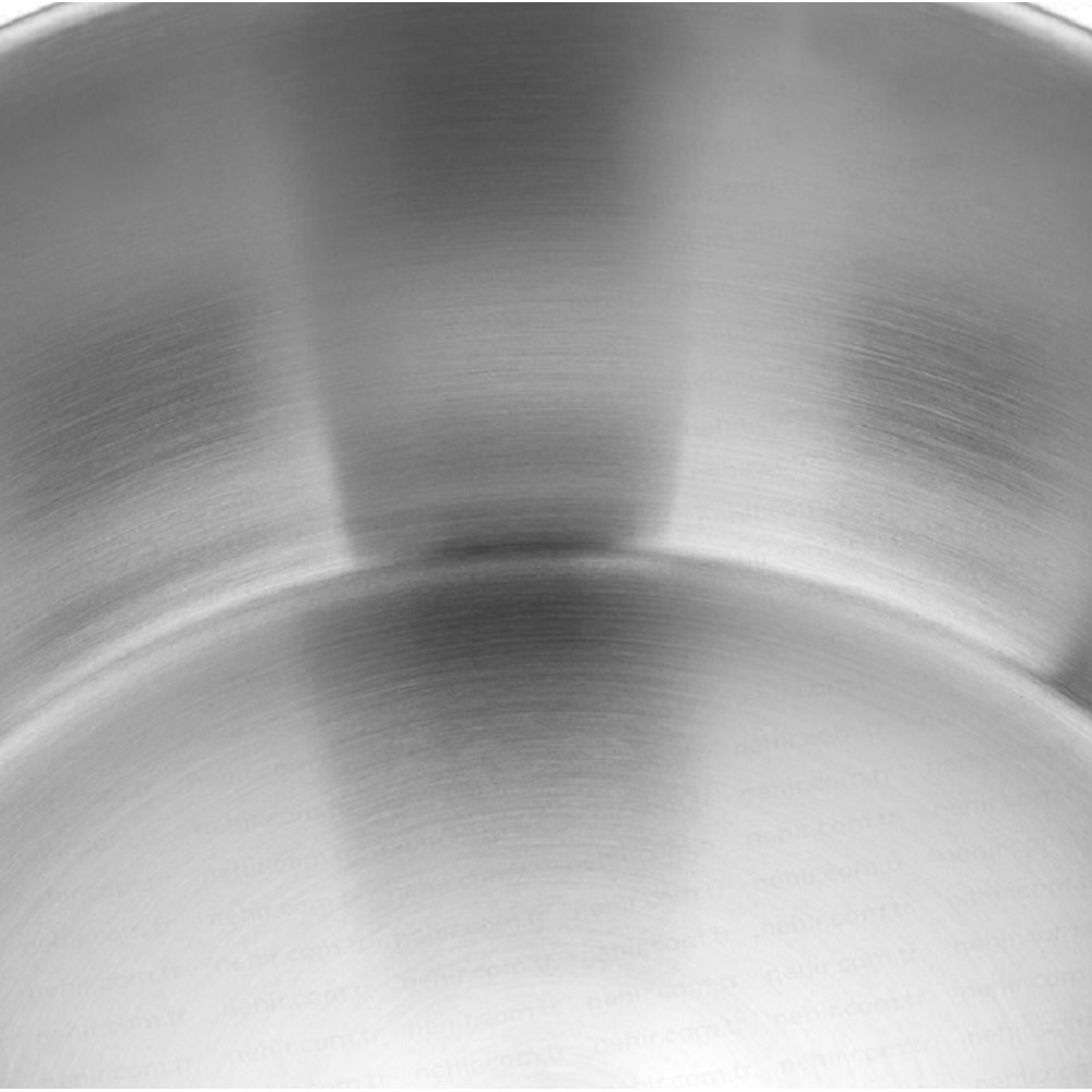 Nehir Silver Lüks 8 Parça Paslanmaz Çelik Tencere Seti 29032