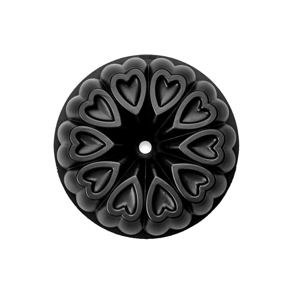 Amboss Ametist 26 Cm Döküm Kek Kalıbı Siyah AME-7708
