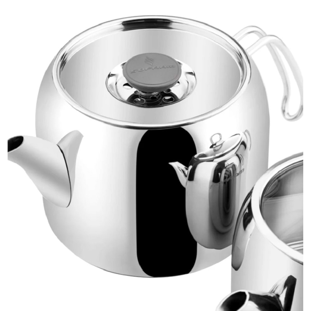 Sofram Soft Orta Boy Çaydanlık Takımı