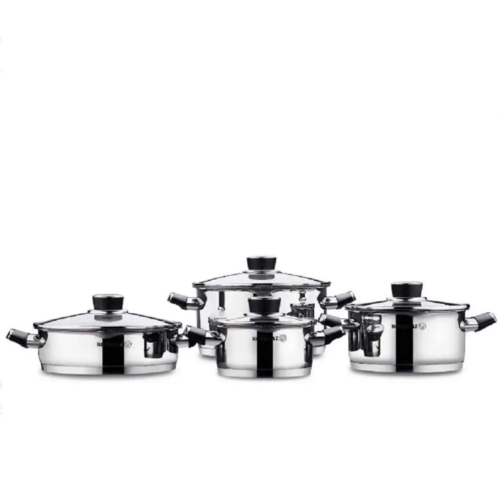 Korkmaz Pera 8 Parça Tencere Takımı A2087