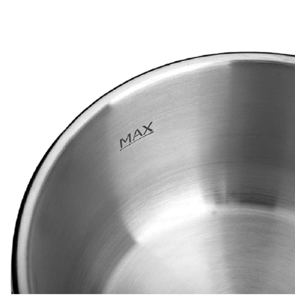 Nehir Silver Matik Paslanmaz Çelik 5 Litre Düdüklü Tencere