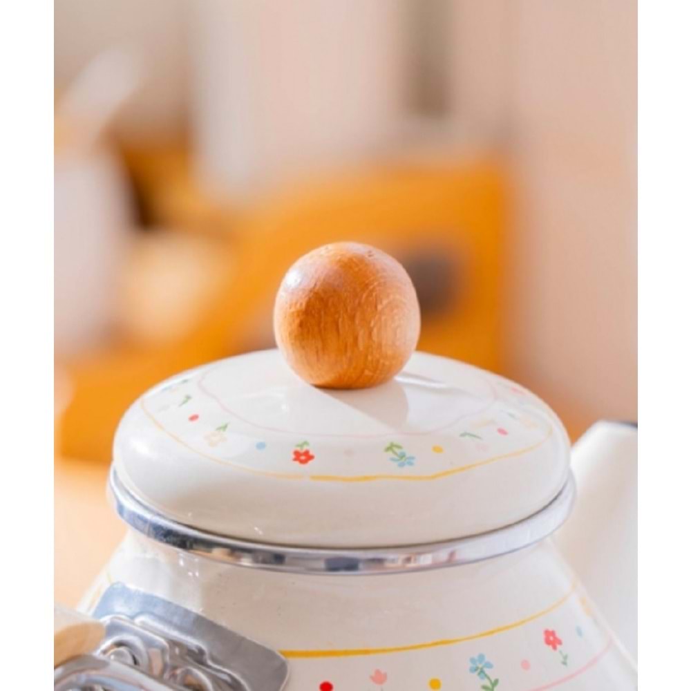 Acar Made With Love Emaye Çaydanlık 7709