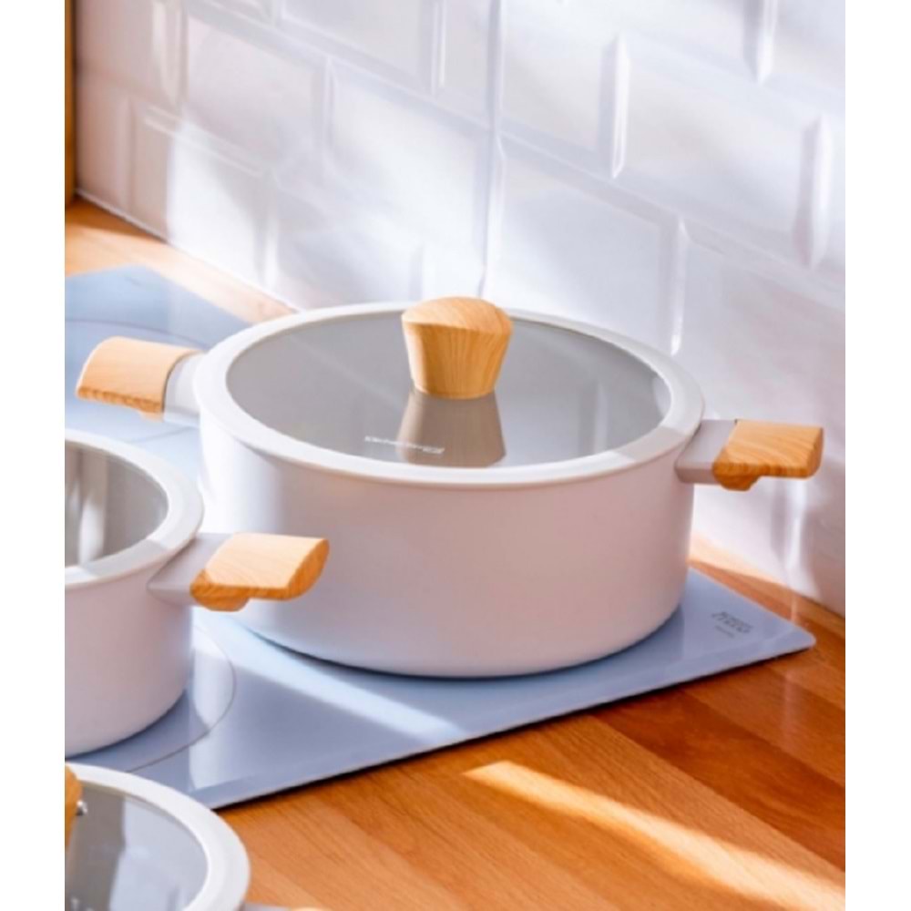 Acar Ultimate Pro 6 Parça Seramik Tencere Seti 6773