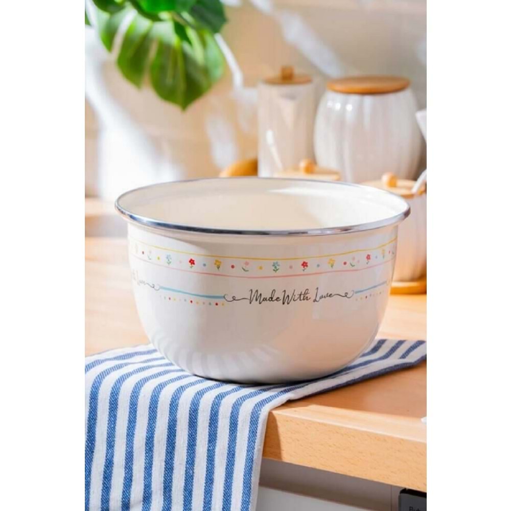Acar Made With Love Emaye Karıştırma Kabı 7716