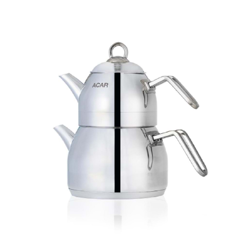 Acar Alexi Orta Boy Çaydanlık Takımı Metal Kulp 21-0456