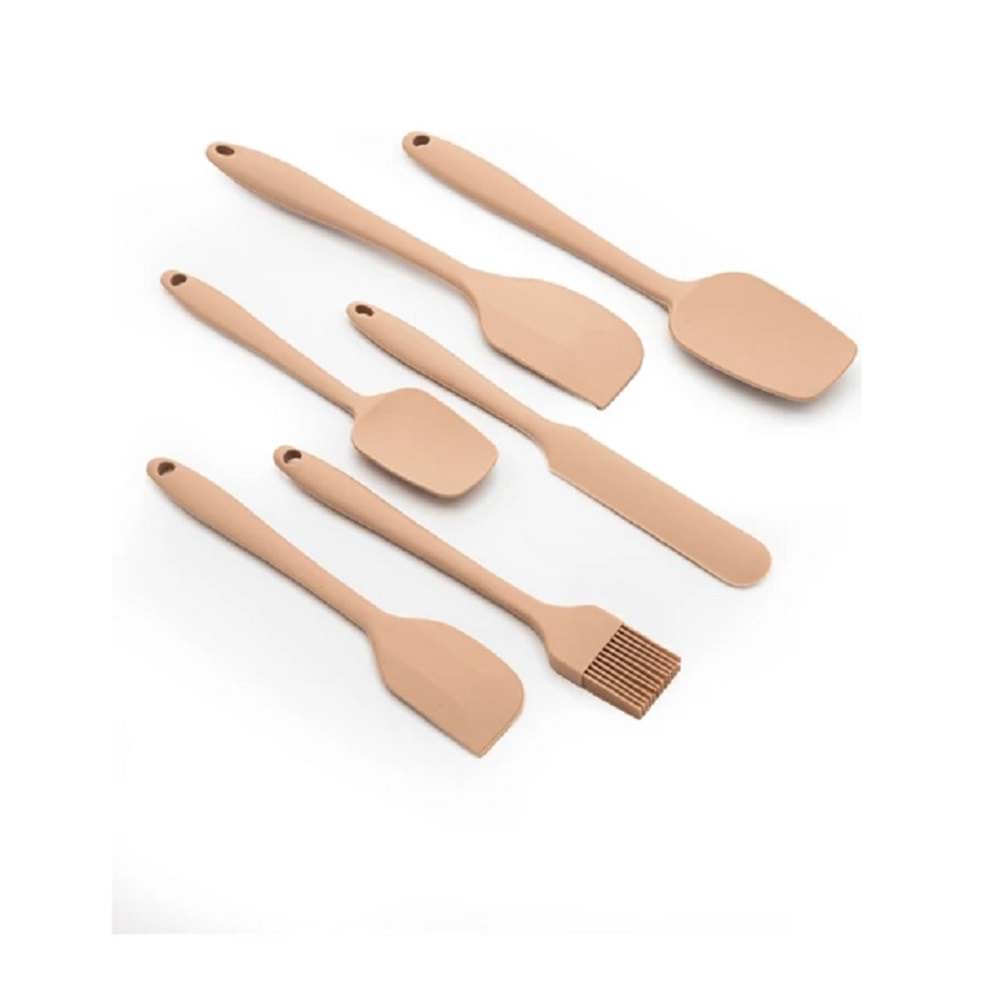 Menba 6 Parça Silikon Mutfak Seti Pembe MNB0261