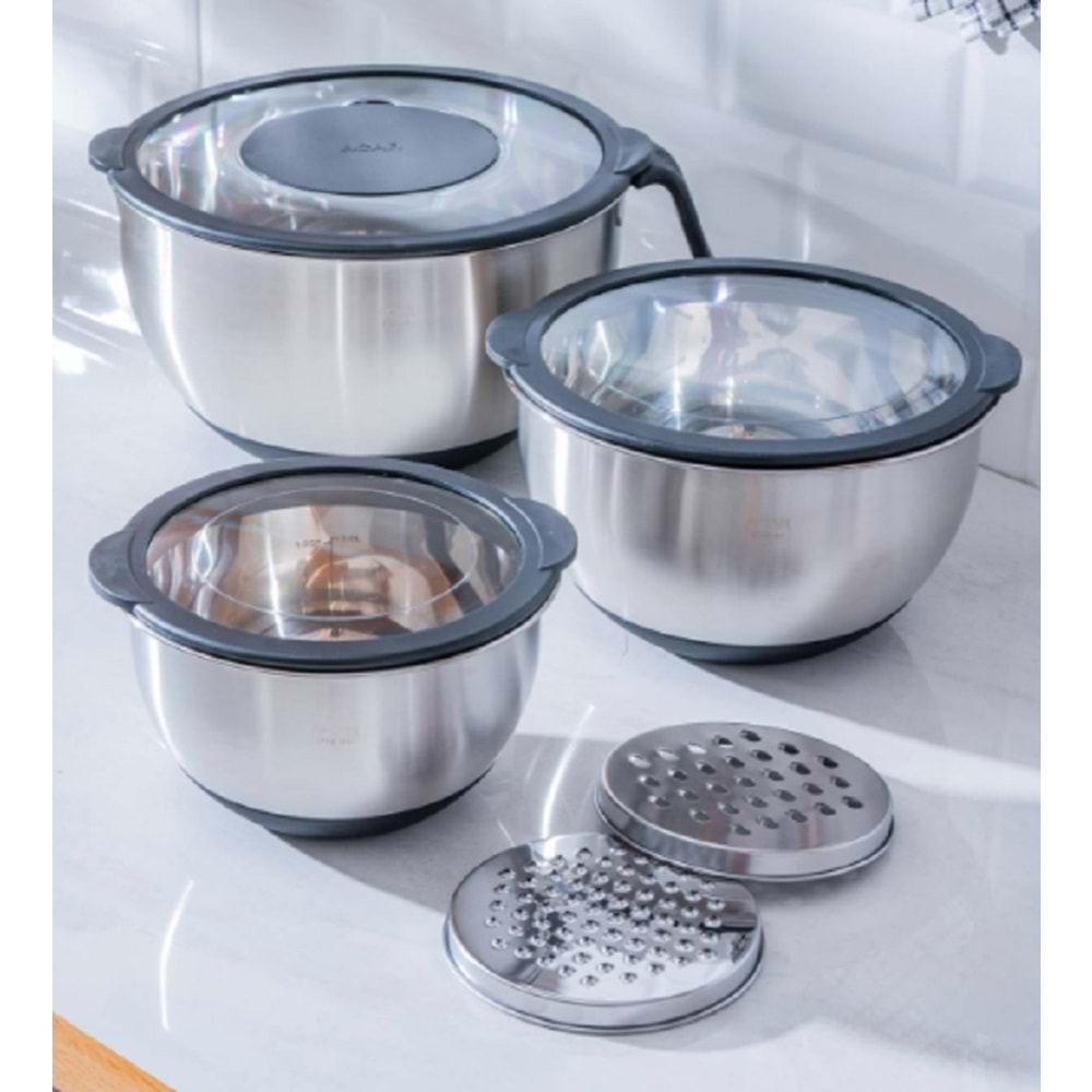 Acar Focus Pro Karıştırma ve Saklama Kabı Seti 8120