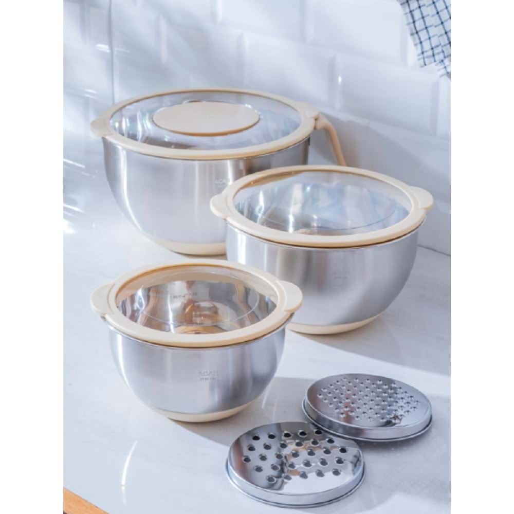 Acar Focus Pro Karıştırma ve Saklama Kabı Seti 8121