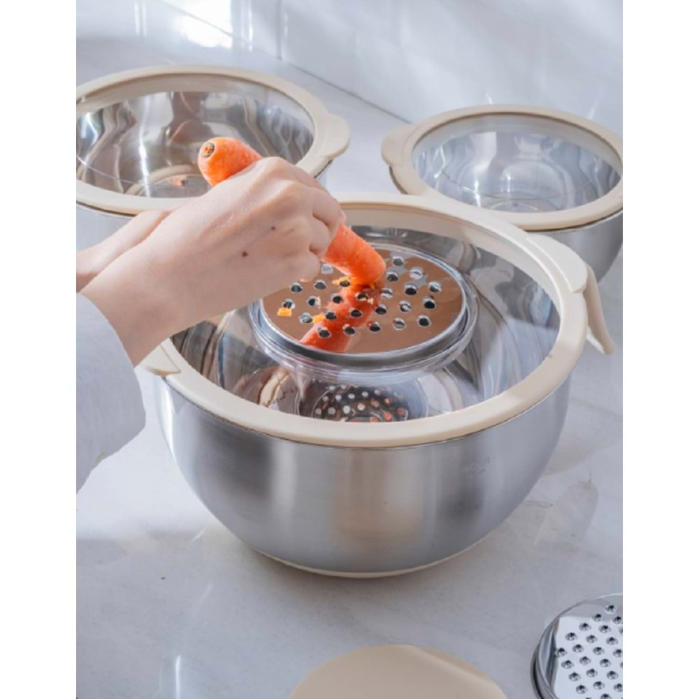 Acar Focus Pro Karıştırma ve Saklama Kabı Seti 8121