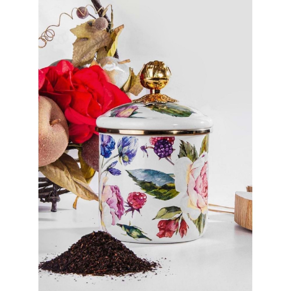 Miss Betty Rose Deluxe Emaye Orta Boy Kavanoz 12 Cm 16895-04