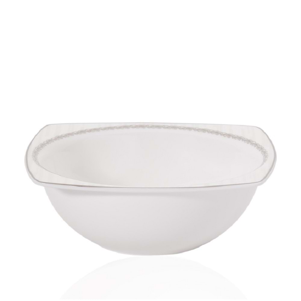 Korkmaz Bone Selection 60 Parça A8445 Kare Yemek Takımı