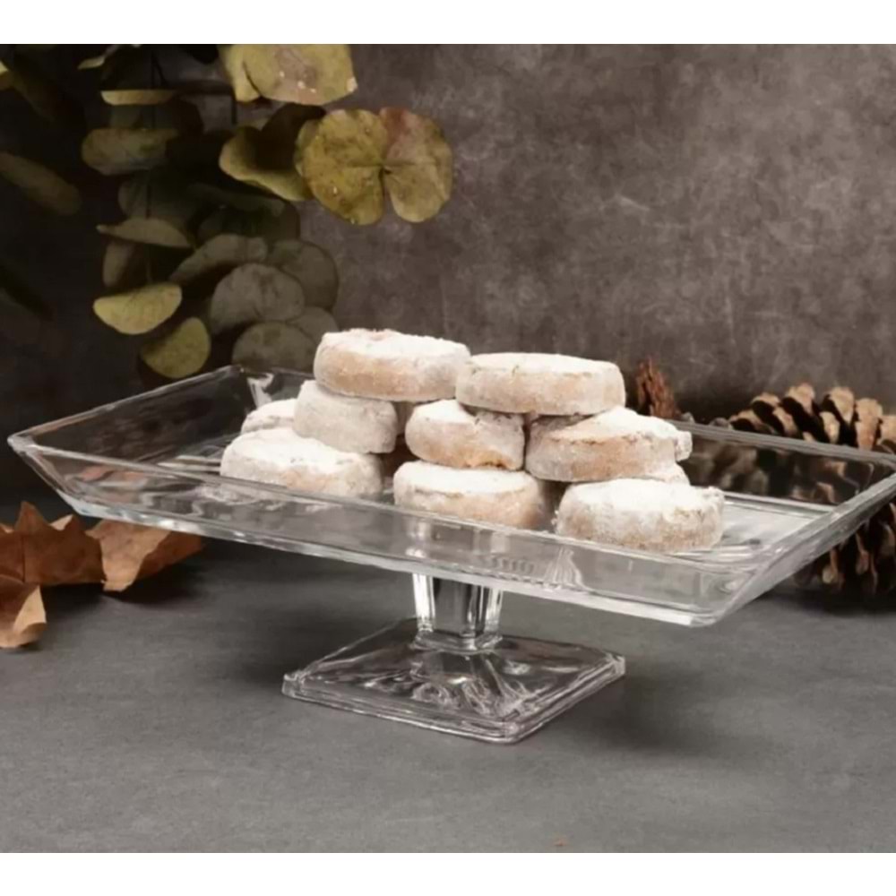 Paşabahçe Madlen Ayaklı Sunum Tabak 950008