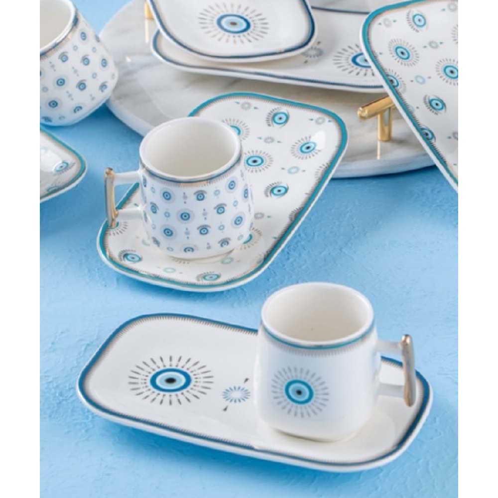 Acar Norma 6 Lı Kahve Fincan Takımı Kai-05481