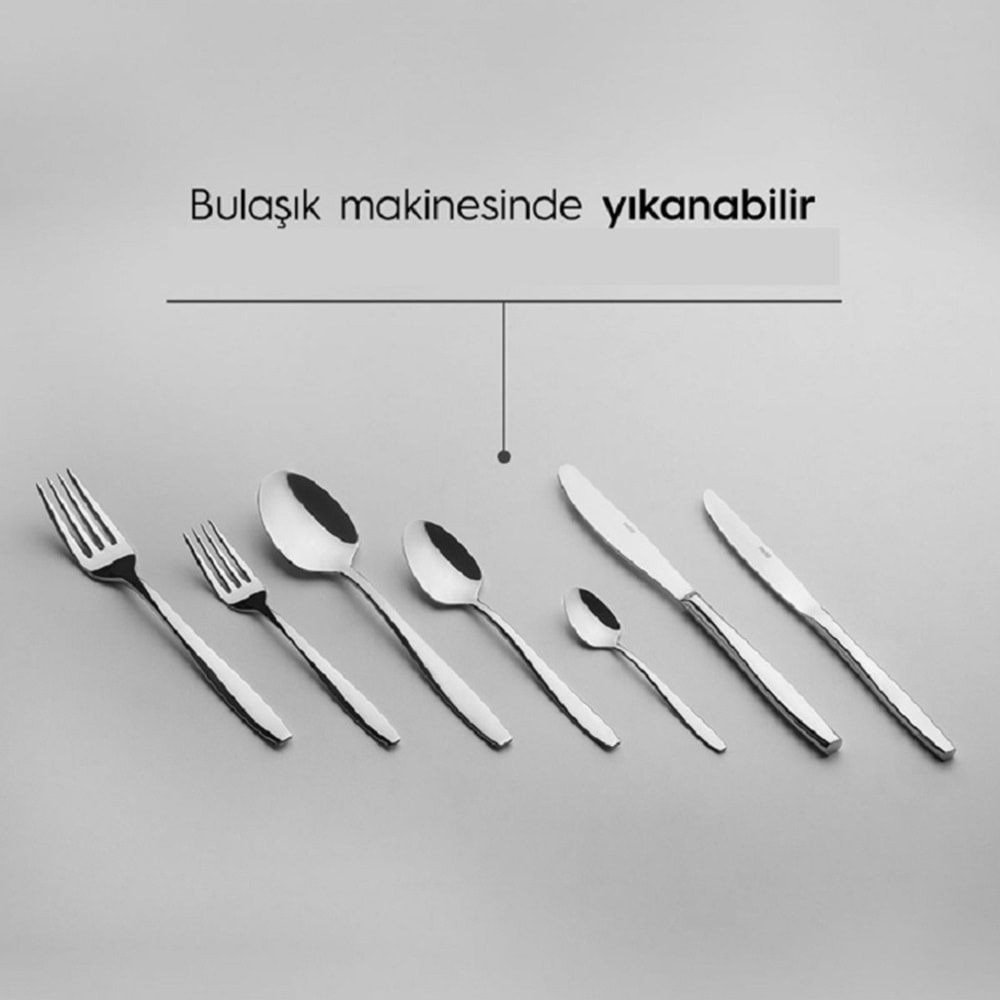 Nehir Sahra 72 Parça Çatal Kaşık Bıçak Takımı