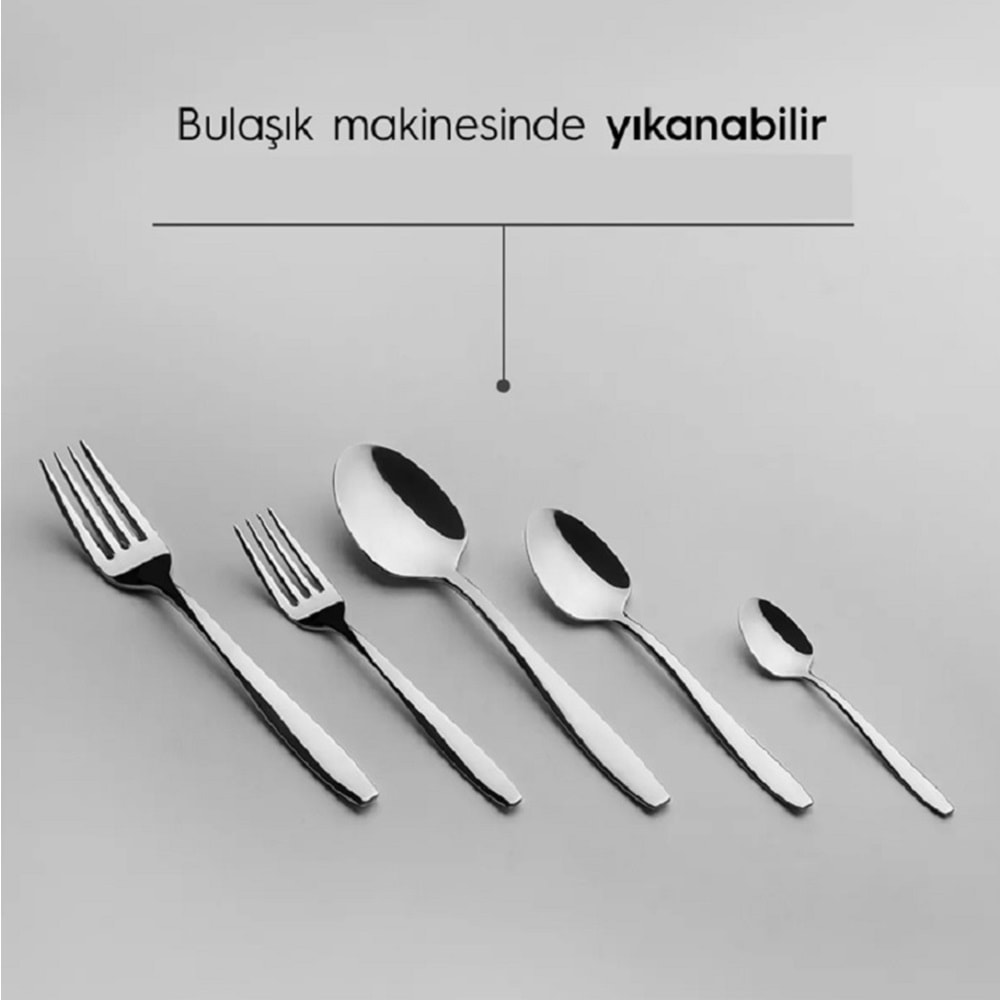 Nehir Sahra 72 Parça Çatal Kaşık Bıçak Takımı