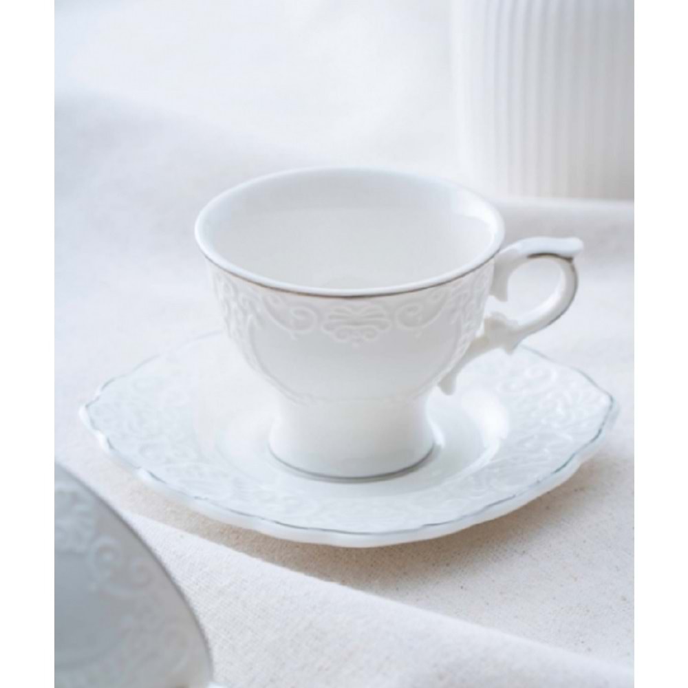 Acar Angela Gold 6 Kişilik Kahve Fincan Takımı 6058