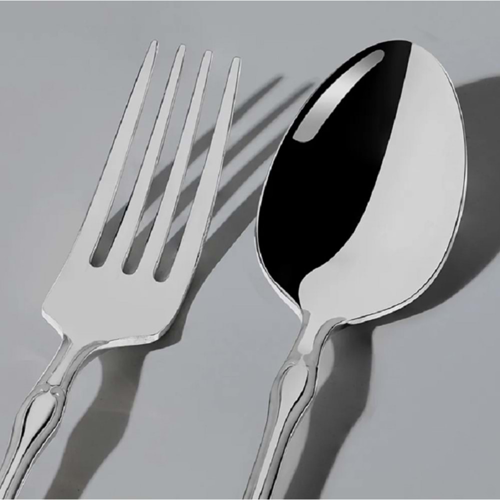 Nehir Adriana 84 Parça 12 Kişilik Çatal Kaşık Bıçak Takımı