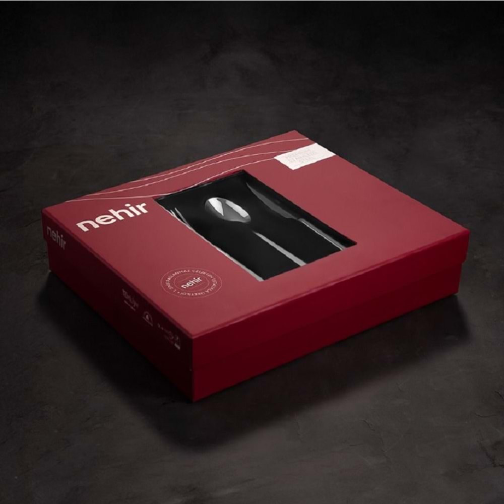 Nehir Marbella Sade 12 Kişilik 72 Parça Çatal Kaşık Bıçak Takımı