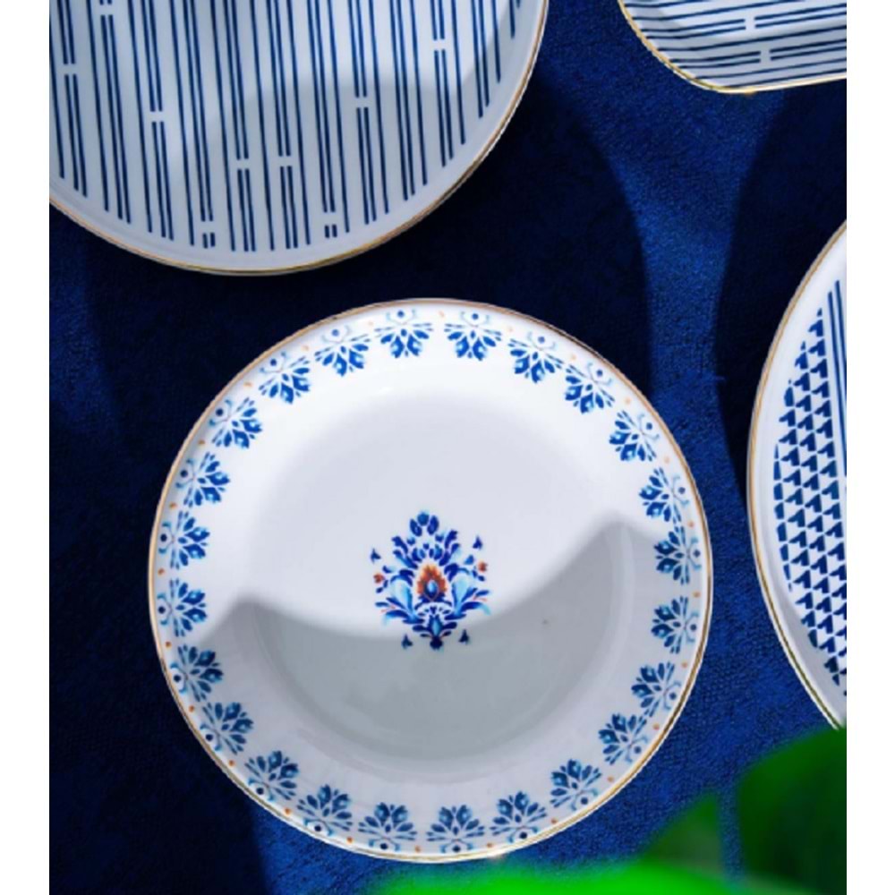 Acar Lavinia 27 Parça 6 Kişilik Seramik Yemek Takımı 7801