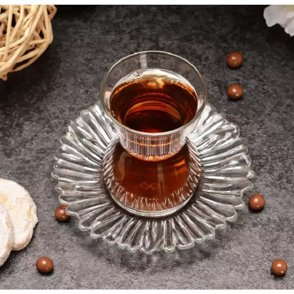 Paşabahçe Şelale 6 lı Çay Seti 96621