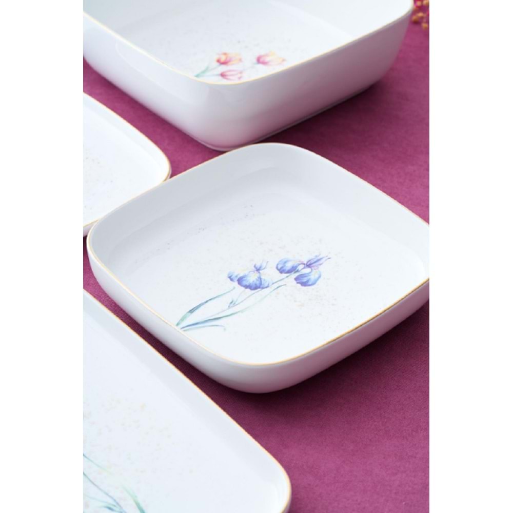 Acar Dente 6 Kişilik 45 Parça Kahvaltı ve Yemek Takımı 7419