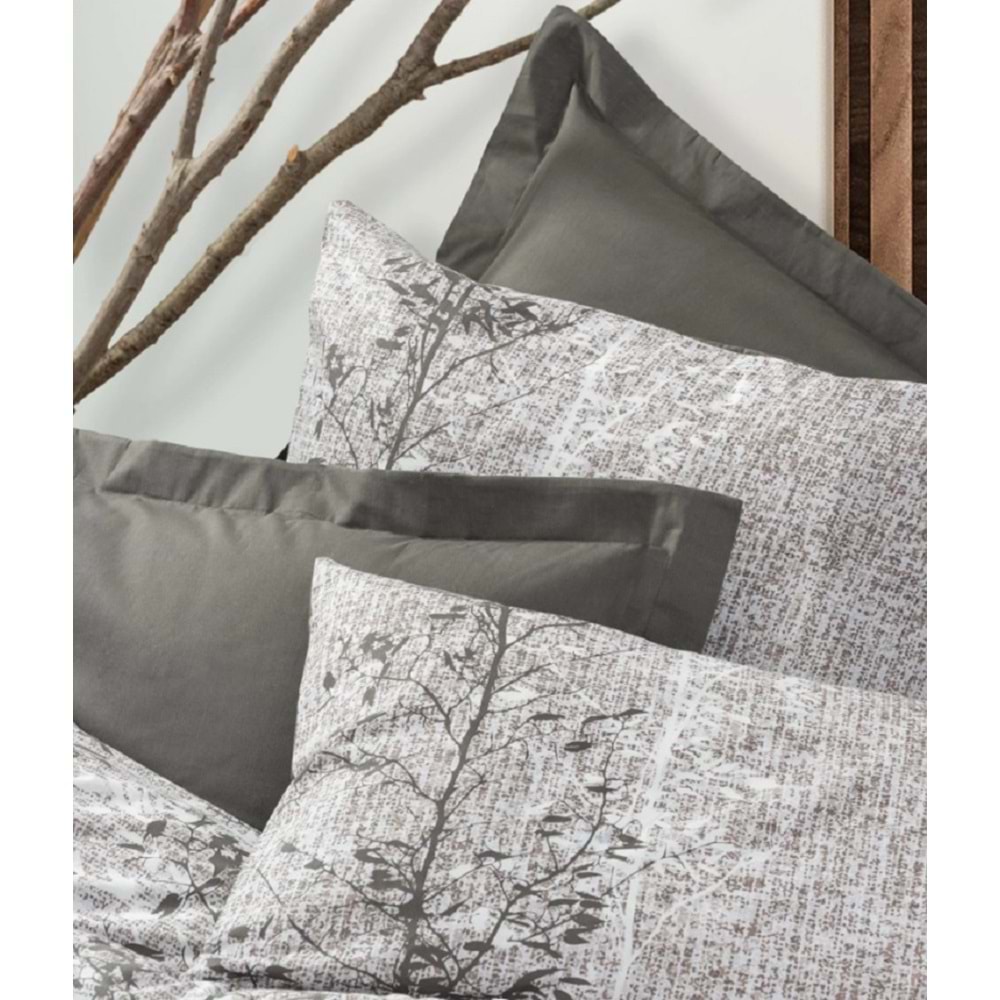 Cotton Box Dual Çift Kişilik Nevresim Takımı Odin Kahve