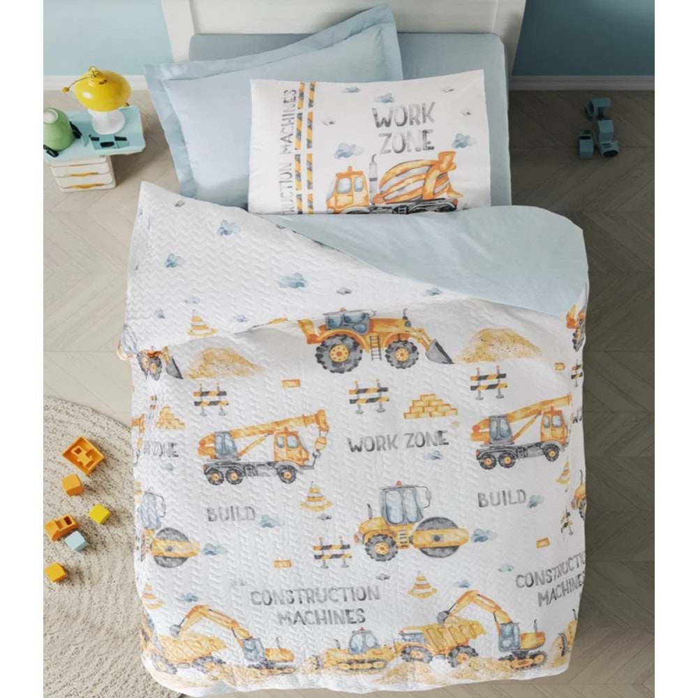 Cotton Box Junior Tek Kişilik Complete Set Buildo Mavi