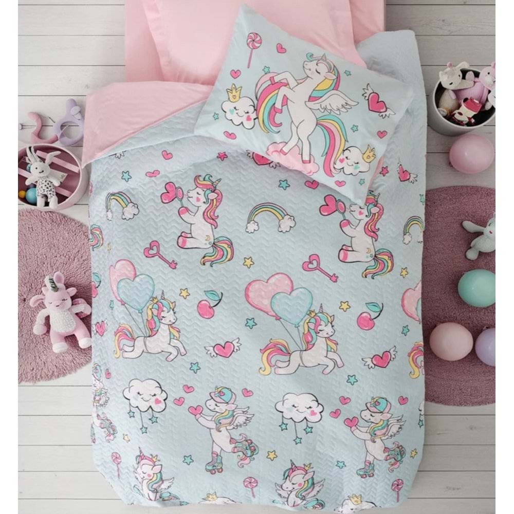 Cotton Box Junior Tek Kişilik Complete Set Twinka Pembe