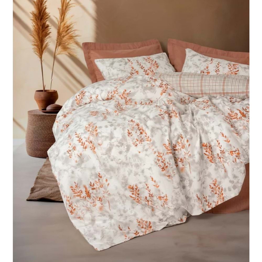 Cotton Box Modeline Lamina Tarçın Tek Kişilik Nevresim Takımı