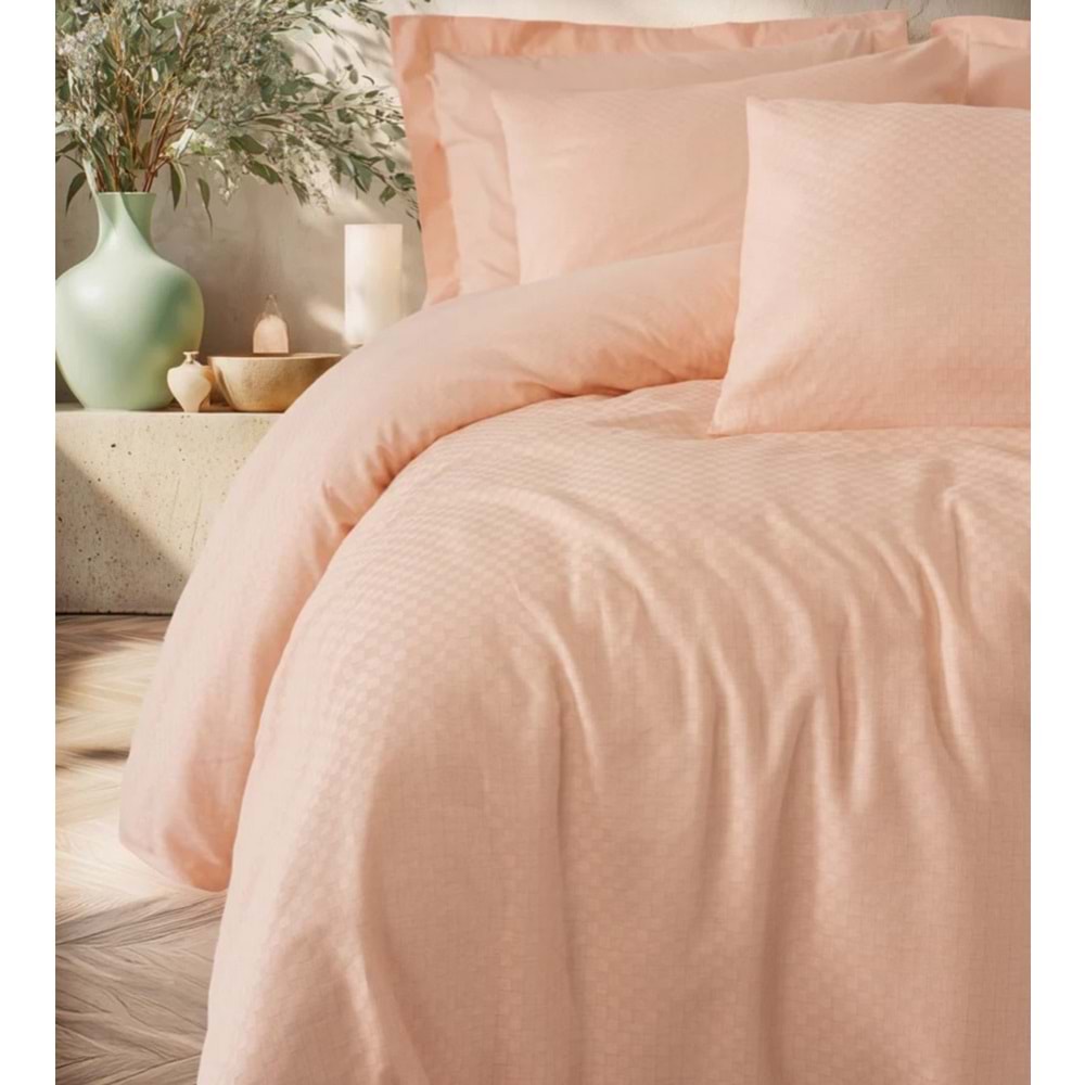 Cotton Box Plaid Somon Tek Kişilik Nevresim Takımı