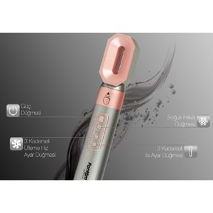 Fantom Hair Steyler Plus Saç Şekillendirici SK1700