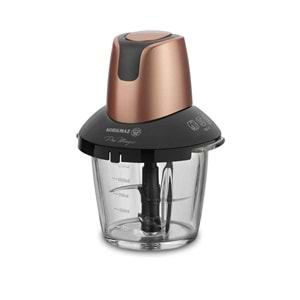 Korkmaz A460-05 Magic Pro 4 Bıçaklı Cam Rondo Rosegold