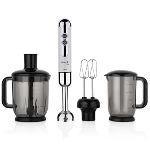 Korkmaz A447-14 Mia Vanilya Krom Mega Blender Set