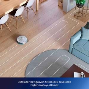 Philips XU2000-21 Aqua Homerun Islak Kuru Temizlik Robotu