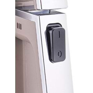 Bambum Cam Demlikli Çay Makinesi Bej B6048