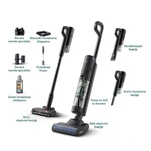 Philips Islak&Kuru Kablosuz Dikey Süpürge XW7263-11