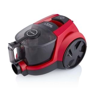 Arnica Pika Toz Torbasız Elektrikli Süpürge Kırmızı ET14414