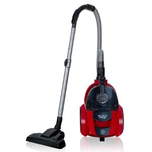 Arnica Pika Toz Torbasız Elektrikli Süpürge Kırmızı ET14414