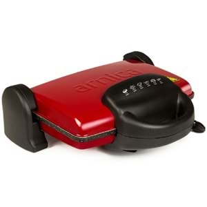 Arnica 4000 Ayvalık Granit Tost Makinesi Kırmızı GH26111