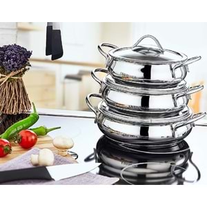 Kahramanlar Elit Üçlü Omlet Set